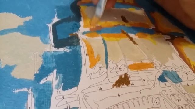 ASMR Рисование красками и чтение книг, расслабление 100% || Painting and reading books смотреть онлайн