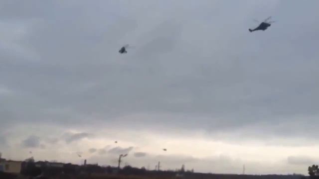 Крым Российские Войска летят в Крым 20 03 2014 смотреть онлайн