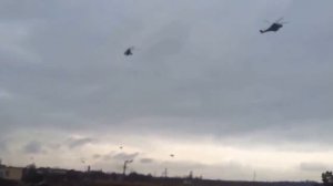 Крым Российские Войска летят в Крым 20 03 2014