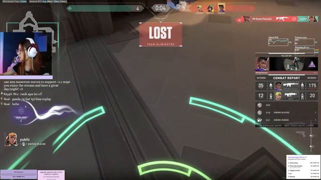 Masi Batuk Euy :( #mediashareon #valorant @xlavandulax