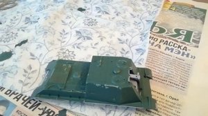 Покраска модели краской звезда