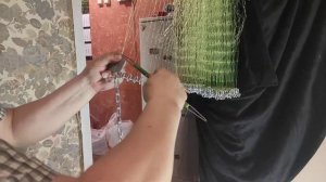 Посадка кастинговой сети на цепь