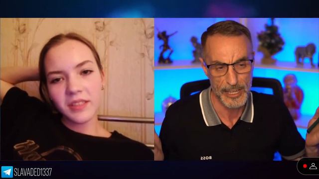 Дядя Слава и интересная девушка из Украины. дядяслава чатрулетка  нарезки