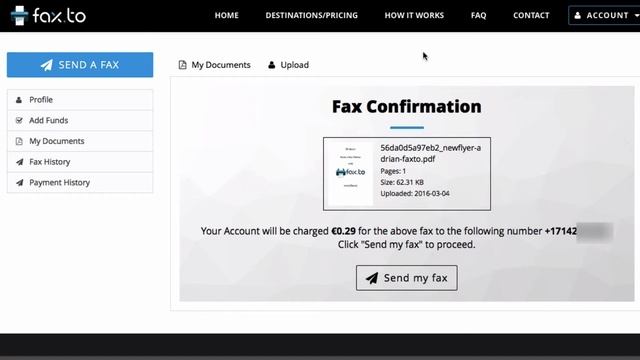 How it Works - Fax.to - How to Send a fax online смотреть онлайн