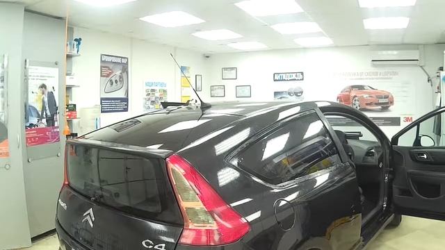 Тонировка стекол автомобиля Citrien C4. Тонировка авто в спб дешево смотреть онлайн