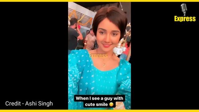 Yeh un dinon ki baat hai off screen masti | Ashi singh | Indian media express смотреть онлайн