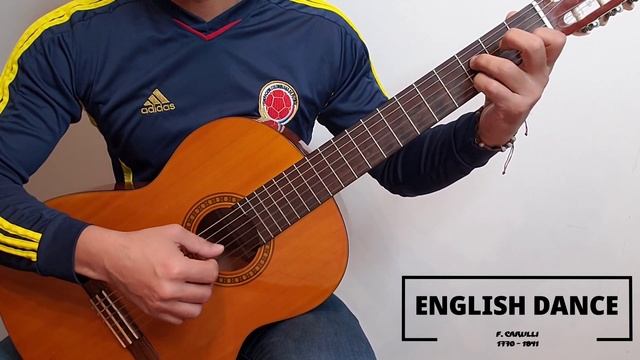 ENGLISH DANCE - F. Carulli - Técnica de Guitarra Clásica (Aaron Shearer) смотреть онлайн