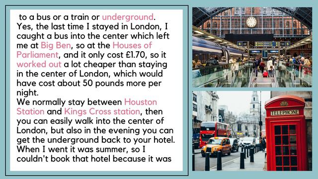 B1/B2 Intermediate English Listening Practice 🇬🇧 English Conversation About Visiting London