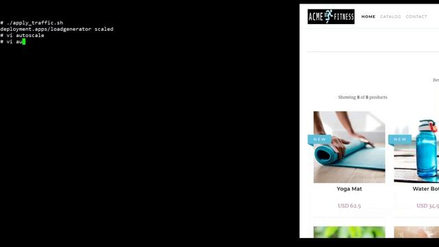 Tanzu Service Mesh Autoscaler Feature Demo смотреть онлайн