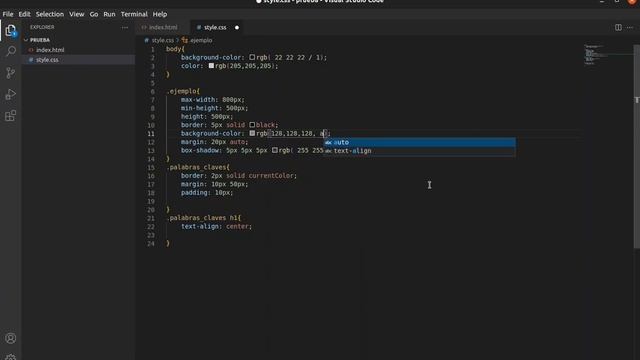 CSS - rgb y rgba #30 смотреть онлайн