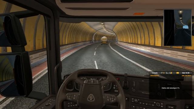 Llevando yogures en la Scania de Milan a Estraburgo #ETS2 смотреть онлайн