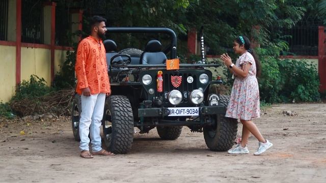 Modified Willys Jeep Review | Price-4 Lakhs | All Details Of Modified Open Jeep | смотреть онлайн