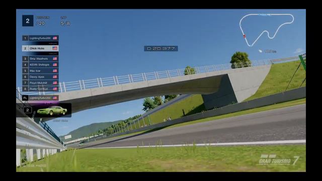 Palm Mile 300 | Piston Cup 2005 season // Gran Turismo 7 смотреть онлайн