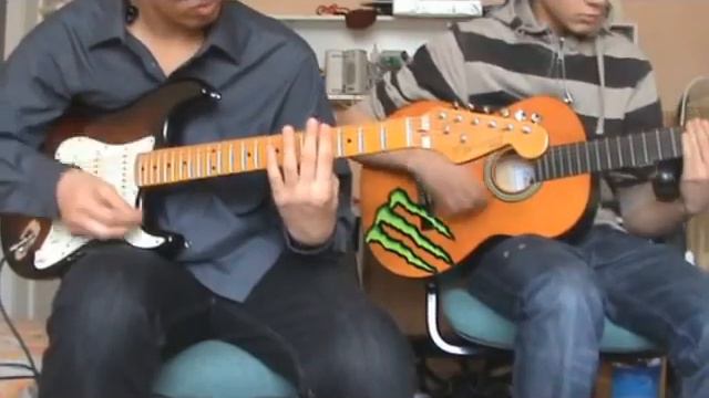 Seether - Fine again ( acoustic and electric guitar cover) смотреть онлайн