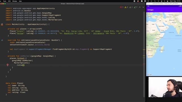ANDROID: INTEGRAÇÃO COM GOOGLE MAPS SDK - TUTORIAL смотреть онлайн