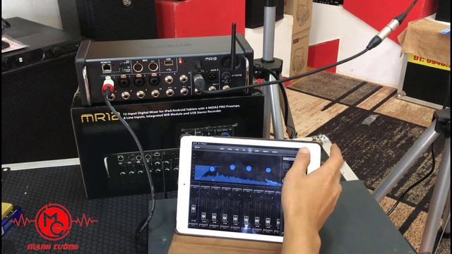 Mixer MIDAS MR12 | MR16 | MR18 | Mixer MIDAS MR12 Review- Chất Âm Hay Hơn Behringer 0946734646