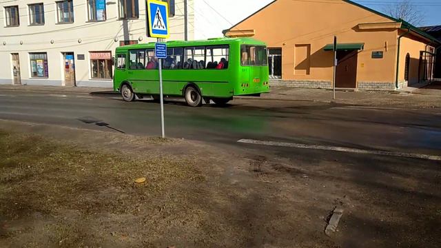 Автобус ПАЗ-4234-04 (E0, C0, N0), маршрут №3 "Куничина - Гора Майский", Печоры. смотреть онлайн