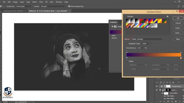 Photoshop Tutorial: Halftone Splash Effect | Photoshop CC Tutorial 2017 смотреть онлайн