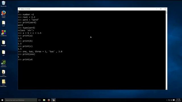 The Complete Python 3 Course: Go from Beginner to Advanced! : Variables смотреть онлайн