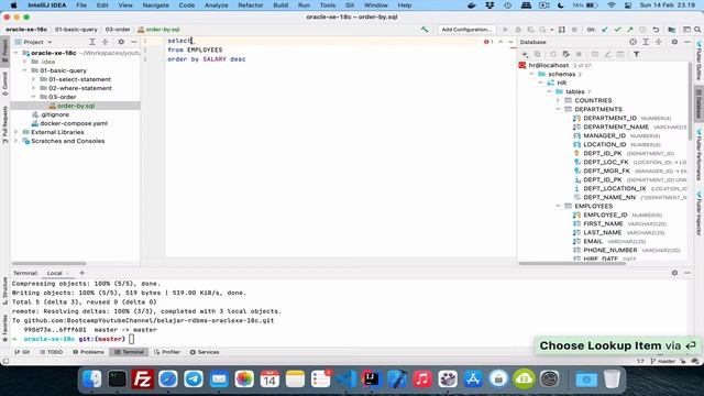 #05 - Mengurutkan data dengan ORDER BY | BELAJAR RDBMS ORACLE 18C смотреть онлайн