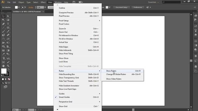 How to Select Guides in Adobe Illustrator CS6 смотреть онлайн