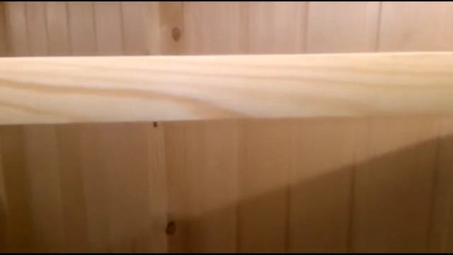 Как сделать полки в бане смотреть онлайн