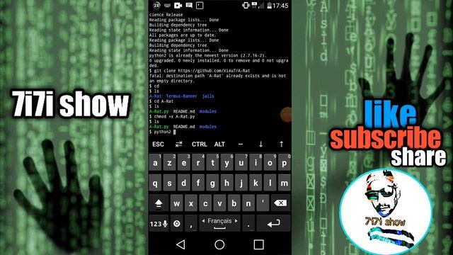 تثبيت اداة a-rat و كيفية العمل بها смотреть онлайн