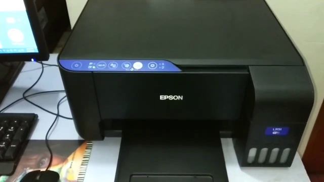 Photo print in Epson l3151 | standard quality photo printing смотреть онлайн