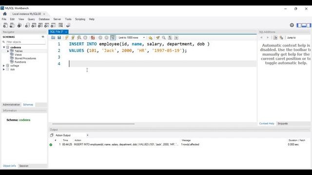 10 - INSERT Command in SQL | Insert Data into Tables | Insert Single/Multiple Rows | DML Command смотреть онлайн