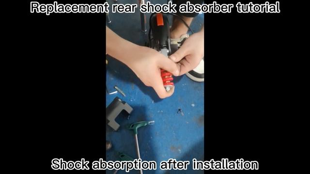 KUGOO KIRIN S1 Pro | Rear Shock Absorber Replacement Tutorial смотреть онлайн