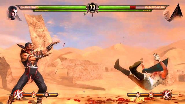 Mortal Kombat 9 - Expert Tag Ladder (Shang Tsung And Pyramid Head) - Gameplay @(1080p) 60ᶠᵖˢ смотреть онлайн