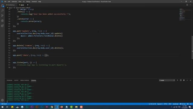 Firebase Cloud Firestore For Web Tutorial - Server Side смотреть онлайн