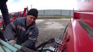 Трактор Кировец, к744 р4 и FEAT AGRO, Досбор посевного комплекса (Сезон 2019)