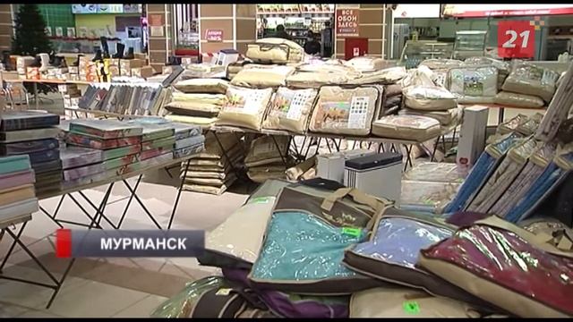 В Мурманске открылась выставка постельного белья и спальных принадлежностей