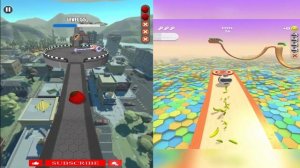 Rolling Ball Sky Escape vs Action Balls - All levels - Ball Race