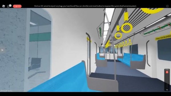 Roblox Delta Line Project | 1 cars delta line train.... (Delta Expo to Brentwood West)