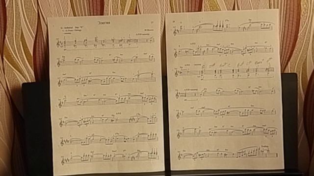 Ноты для синтезатора Ю Весняк Элегия смотреть онлайн