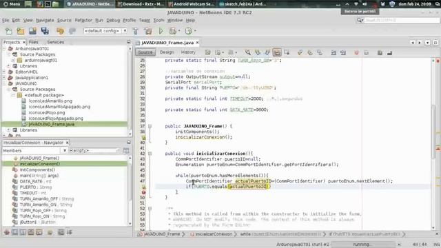 Tutorial Java+Arduino [geekytheory.com] смотреть онлайн