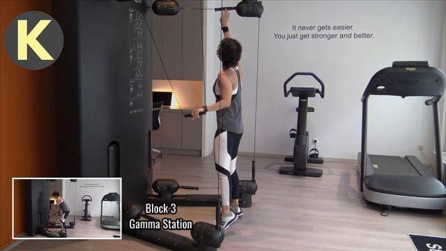 KINESIS Technogym Exercises Full Body Workout 1