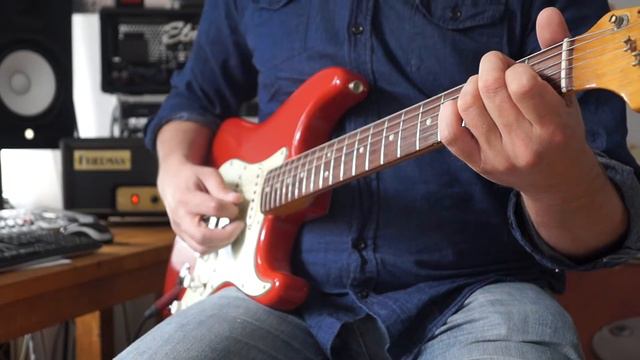 Fender Stratocaster 1965 - demo with Friedman Pink Taco Amp смотреть онлайн