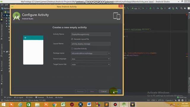 Android Development - Tutorial #14 - Start another Activity смотреть онлайн
