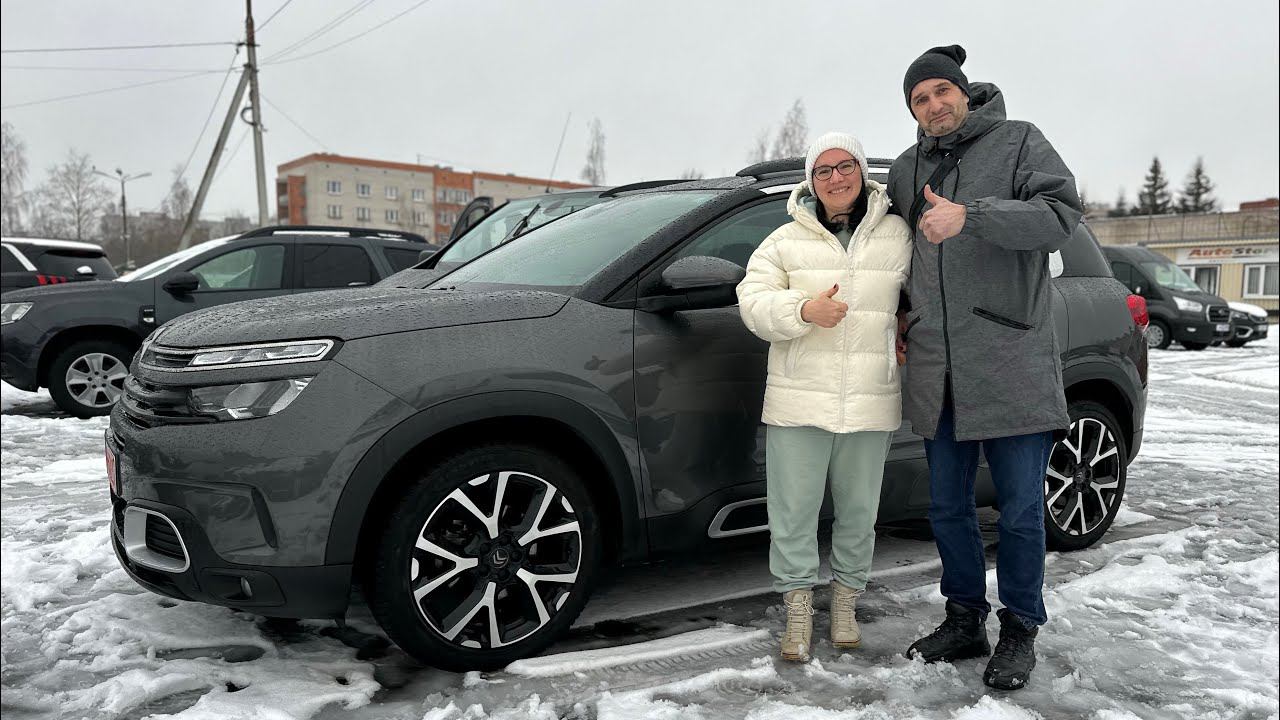 Citroen C5 Aircross из Европы с пробегом 65т.км. Подобран для клиента из СПБ. Псков. смотреть онлайн