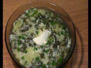 Суп из щавеля или щавельный суп - рецепт классического зеленого супа со щавелем.