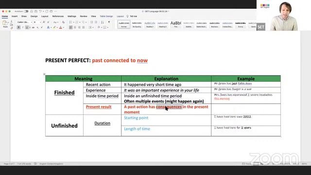OET Language: Present Perfect смотреть онлайн