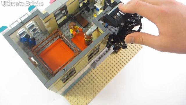 LEGO Creator 2018 Modular Building The Downtown Diner Review set 10260 смотреть онлайн