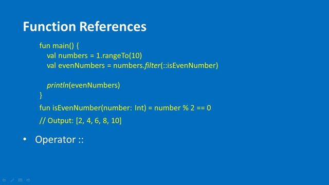 24. Member Reference - Kotlin Functional Programming смотреть онлайн