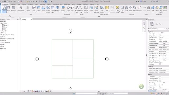 Revit Tutorials - Easy Method To Create Wall From Single Line Plan In Revit