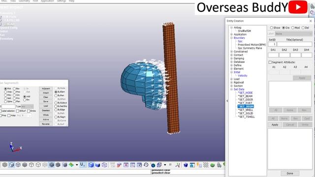 LS DYNA Tutorial | Crash analysis | Head Impact Simulation | смотреть онлайн