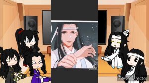 Реакция персонажей Магистр дьявольского культа на тик ток. Часть 1