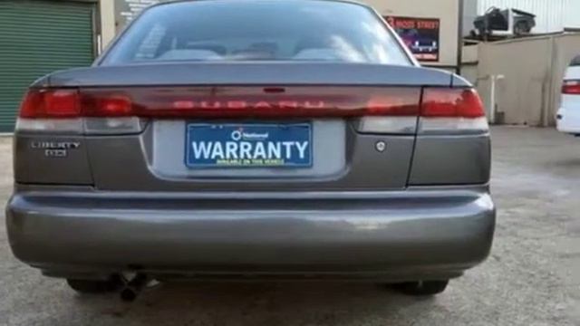 1994 Subaru Liberty BD6 GX Grey 4 Speed Automatic Sedan смотреть онлайн